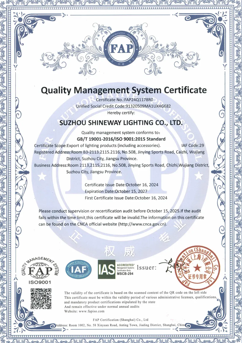 ISO-certification